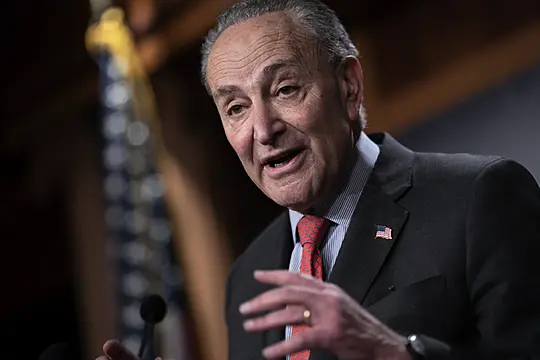 Chuck Schumer Re-Elected As Us Senate Leader After Democrats Expand Majority