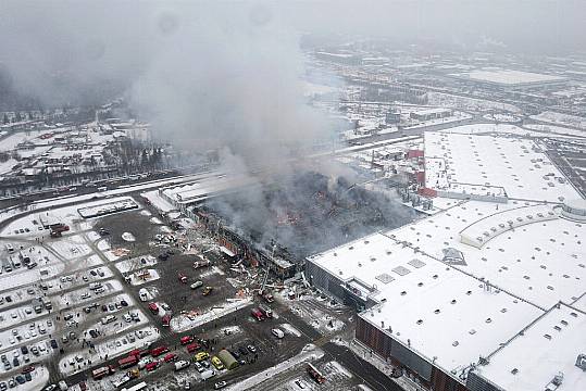 Deadly Fire Ravages Moscow Shopping Centre