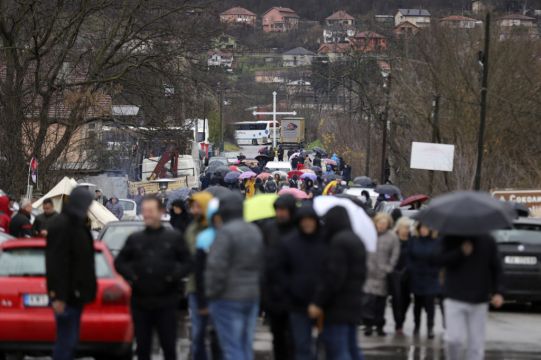 Violence Reported In North Kosovo Overnight As Serbs Block Roads