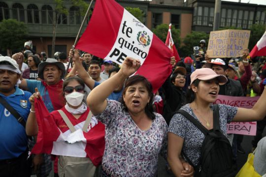 Peru President Gives In To Protesters’ Demands And Proposes To Move Up Elections