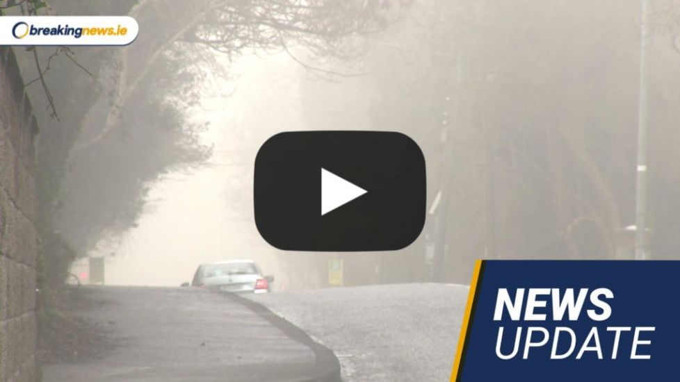 Video: Dowdall Gives Evidence In Hutch Trial; Met Éireann Issues Freezing Fog Warning