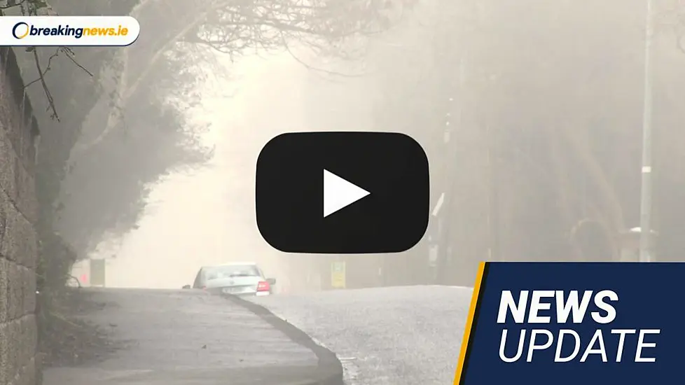 Video: Dowdall Gives Evidence In Hutch Trial; Met Éireann Issues Freezing Fog Warning