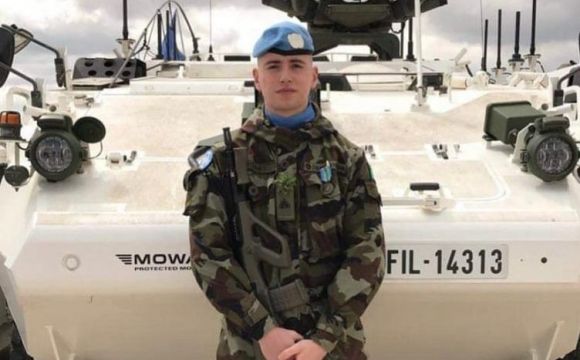 Battalion Commander Pays Tribute To Private Seán Rooney