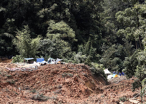 At Least 21 Die After Landslide Engulfs Campsite In Malaysia