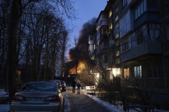 Ukrainian Capital Kyiv Targeted In Early Morning Drone Attack