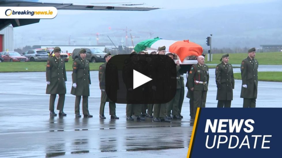 Video: Pte Seán Rooney's Remains Repatriated; Twitter Polls Tells Musk To Stand Down