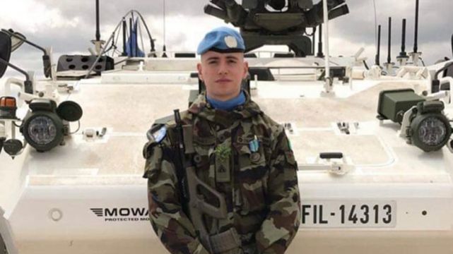 Un Peacekeeper Seán Rooney To Be Buried With Full Military Honours
