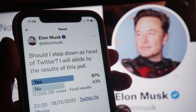Elon Musk Says He Will Step Down As Twitter Chief Once He Finds A Successor