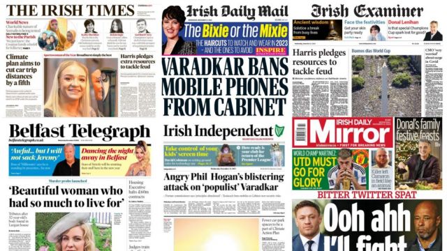 What The Papers Say: Wednesday's Front Pages