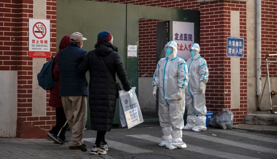 Hearses Queue At Beijing Crematorium Though China Reports No New Covid Deaths