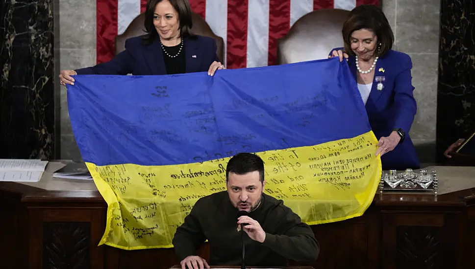 Volodymyr Zelenskiy Thanks ‘Every American’ In Speech To Us Congress