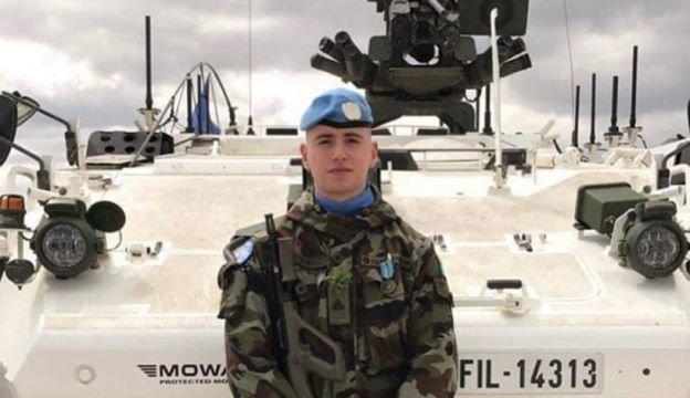 Funeral Of Irish Soldier Killed In Lebanon Takes Place In Co Louth