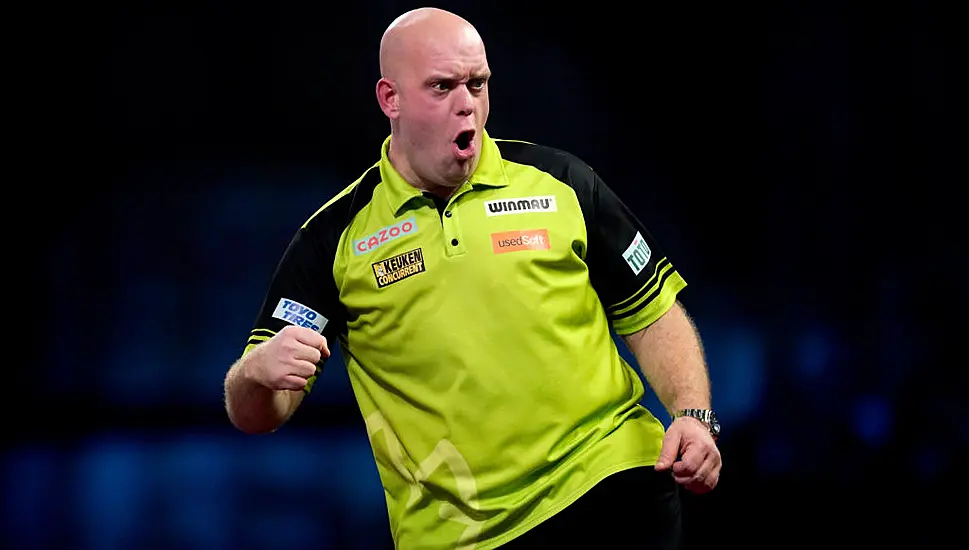 Michael Van Gerwen Up And Running At Alexandra Palace