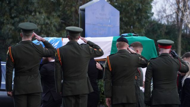 Private Seán Rooney A 'National Hero', Funeral Hears