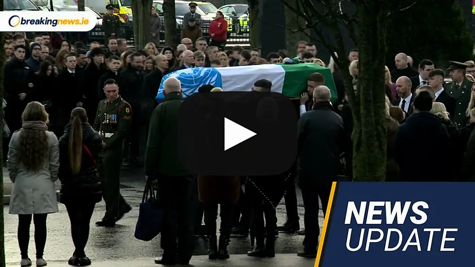 Video: Funeral Of Pte Rooney Held In Dundalk; Arrest In Connection With Armagh Death