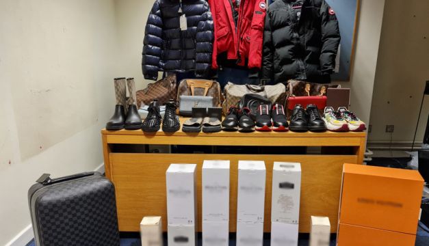 Gardaí Seize Weapons And Designer Goods After Search In Tallaght
