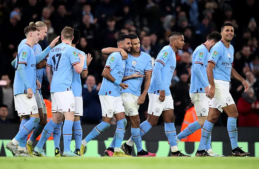 Manchester City To Face Southampton In The Last Eight Of The Carabao Cup