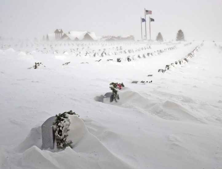 Massive Winter Storm Brings Snow And Freezing Temperatures To Us