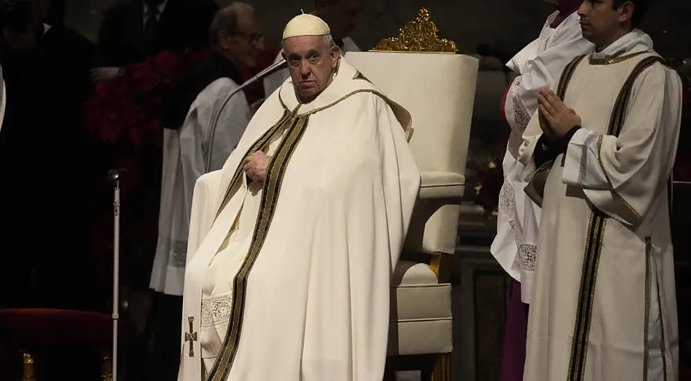 Pope Uses Christmas Eve Mass To Rebuke Those Hungry For Power