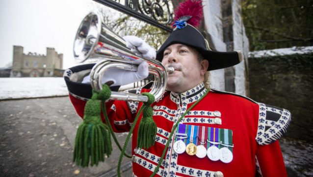 Bugler Keeping Alive Centuries Of Royal And Military Tradition In Co Down Village