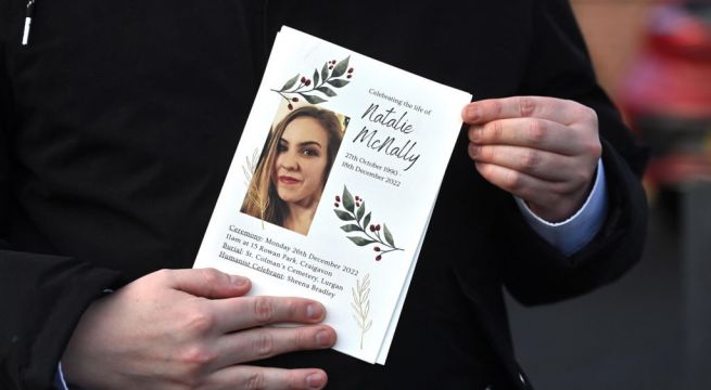 Crowds Gather In Co Armagh For Funeral Of Murder Victim Natalie Mcnally
