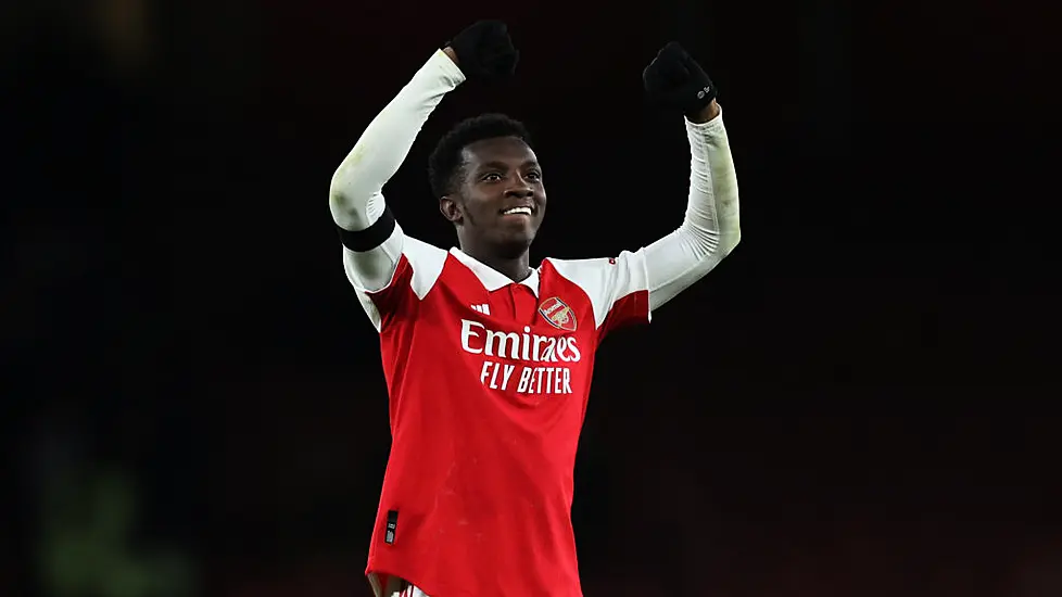 He’s A Confident Boy – Mikel Arteta Says Eddie Nketiah Unfazed By Starting Role