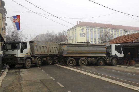 Serbs Put Up New Roadblocks As Tensions Soar In Kosovo