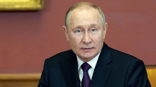 Putin Claims West Is Using Ukraine To Destroy Russia In New Year Message