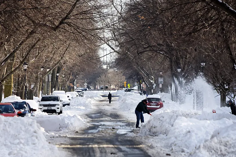 Buffalo Roads Reopen As Search For Storm Victims Continues