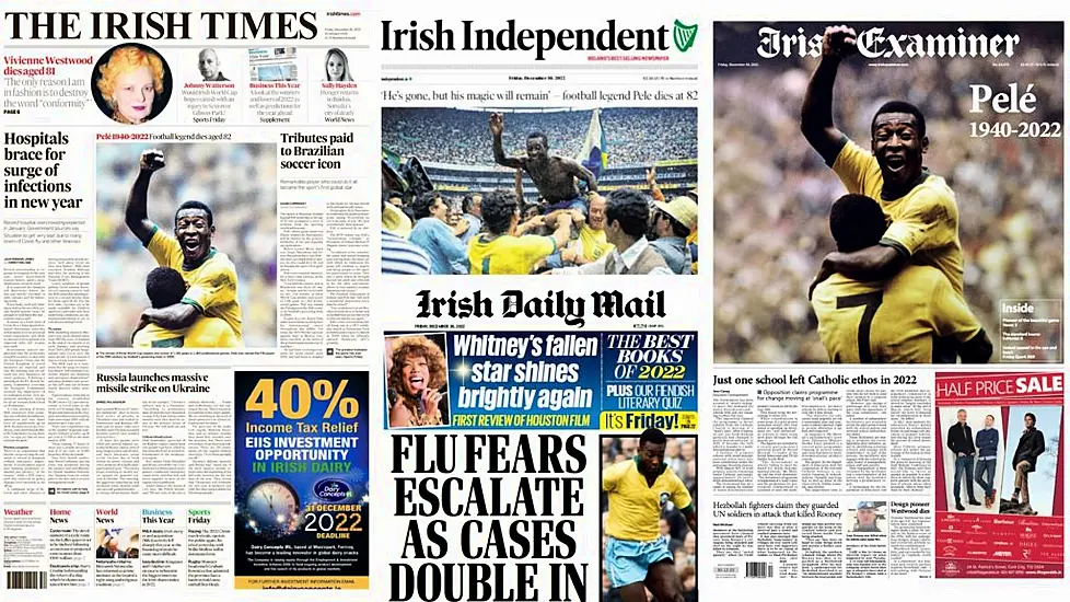 What The Papers Say: Friday's Front Pages