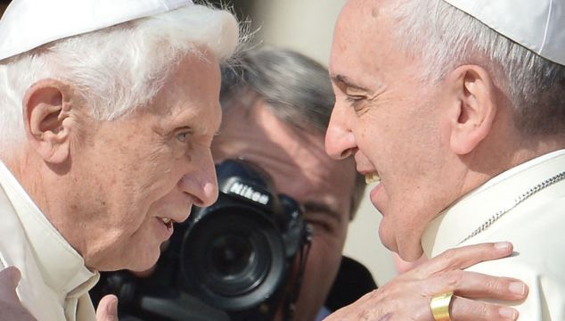 Pope Francis Calls Benedict Noble, Kind Man Who Was Gift To The World
