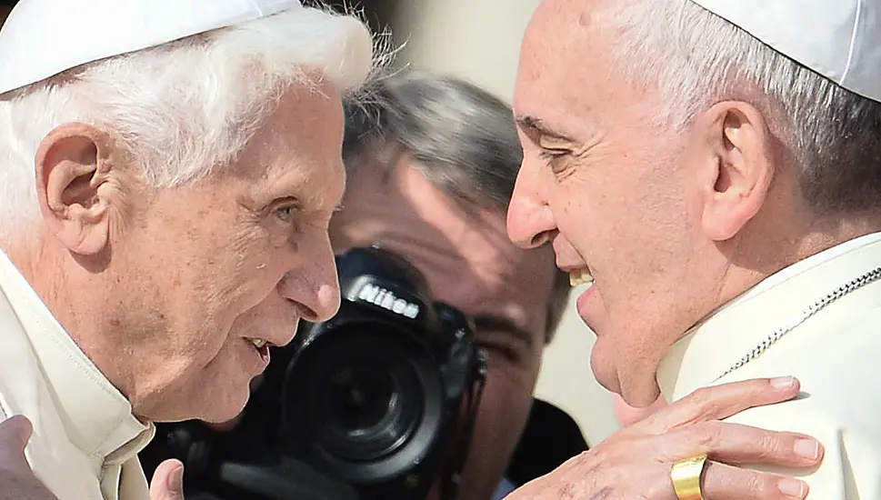 Pope Francis Calls Benedict Noble, Kind Man Who Was Gift To The World