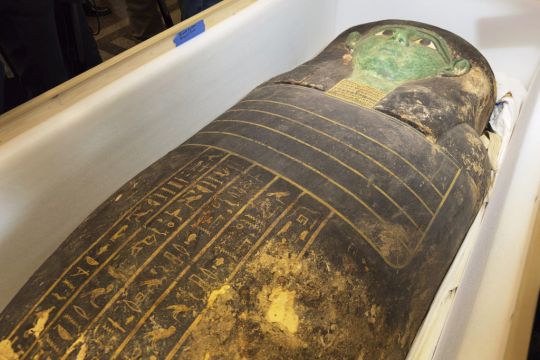 Looted Ancient Sarcophagus Returned To Egypt From Us