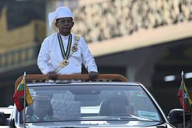 Myanmar’s Military Leader Plans Election Two Years After Seizing Power