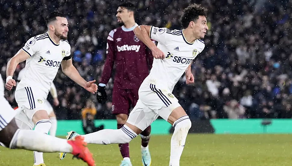 Rodrigo Strike Earns Leeds Entertaining Draw Against Fellow Strugglers West Ham