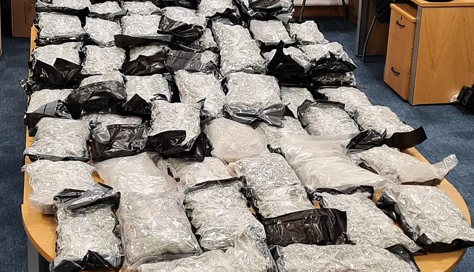 Man Arrested After Gardaí Seize Cannabis Herb Worth €1M