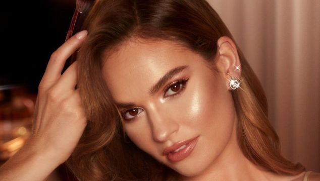 Lily James Stars In Glamorous New Beauty Campaign