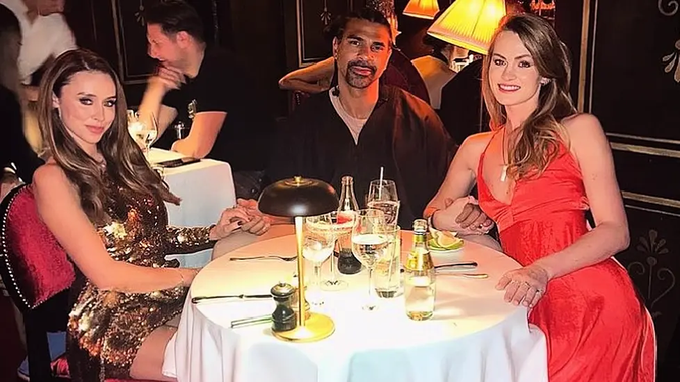 Una Healy 'At Peace' As She Shares Dinner With David Haye And His Girlfriend