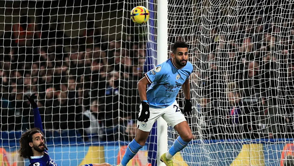 Riyad Mahrez Nets Winner As Man City Beat Chelsea To Cut Gap To Leaders Arsenal