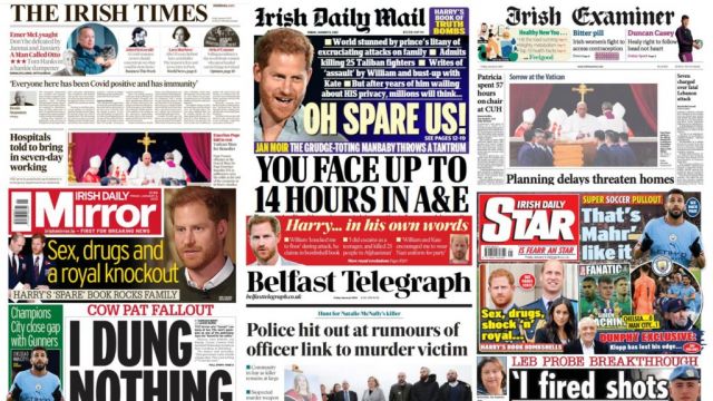 What The Papers Say: Friday's Front Pages