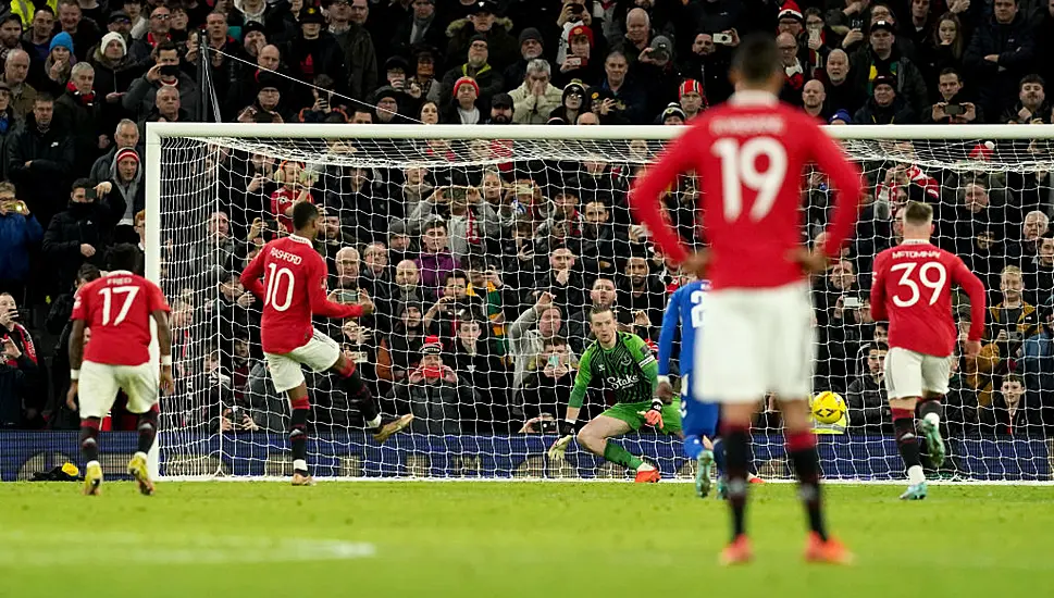 Rashford On Target Again As Man United Beat Everton To Progress In Fa Cup