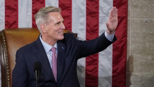 Kevin Mccarthy Elected Us House Speaker In Rowdy Post-Midnight Vote