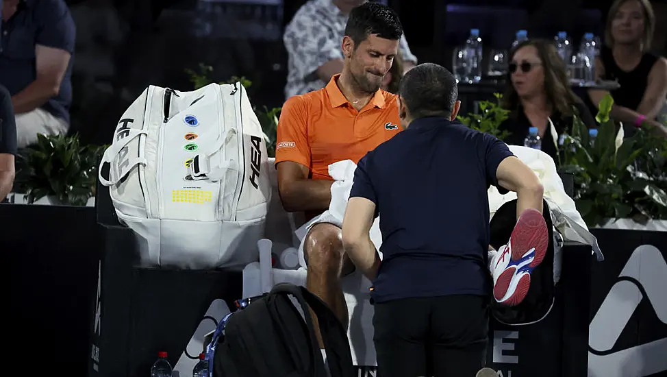 Novak Djokovic Survives Injury Scare To Reach Adelaide International Final