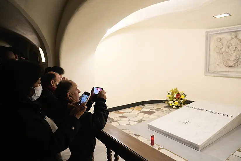 Public Allowed To View Tomb Of Pope Benedict