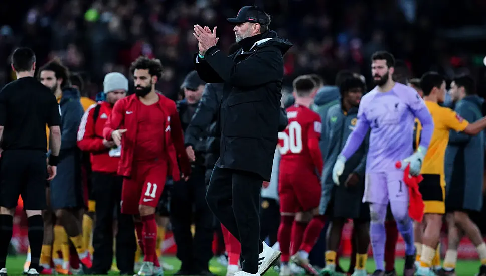 Jurgen Klopp Makes Case For The Defence After Liverpool Held By Wolves In Fa Cup