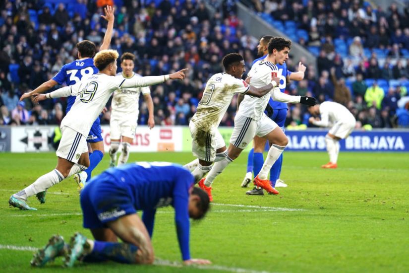 Teenager Sonny Perkins Saves Leeds With Dramatic Late Equaliser At Cardiff