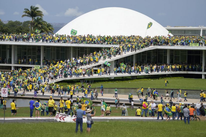 Bolsonaro Supporters Storm Congress In Brazil’s Capital