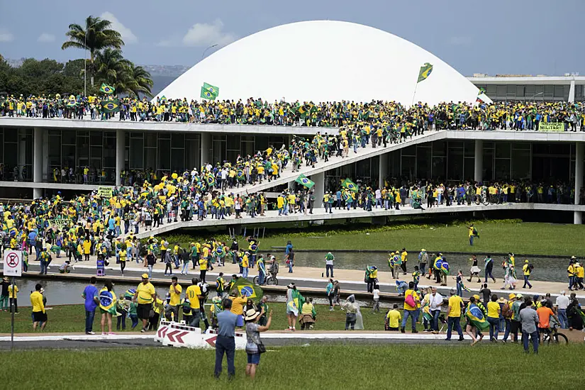 Bolsonaro Supporters Storm Congress In Brazil’s Capital