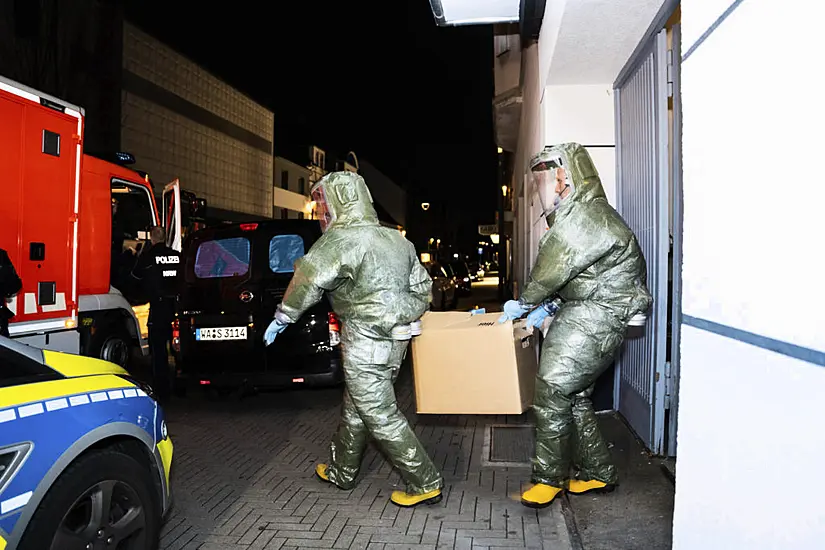 German Garages Searched Over Suspected Chemical Attack Plot