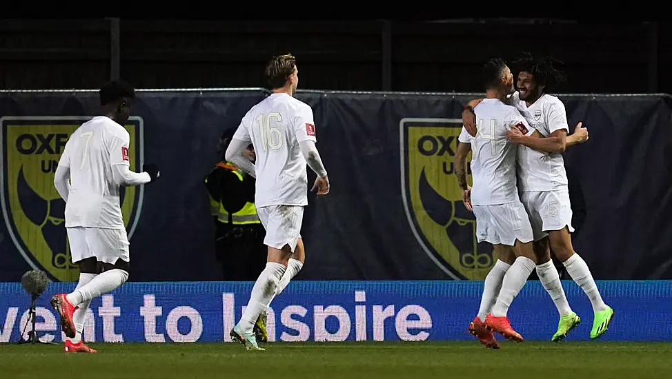 Arsenal Set Up Fa Cup Clash At Manchester City With Win Over Oxford